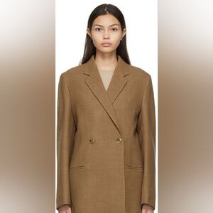 NWT Toteme Wool Blazer In Hazel - 40